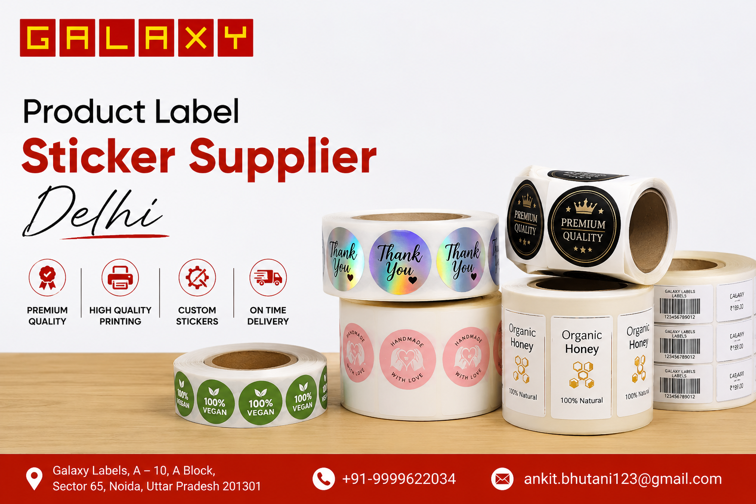Best Product Label Sticker Supplier Delhi
